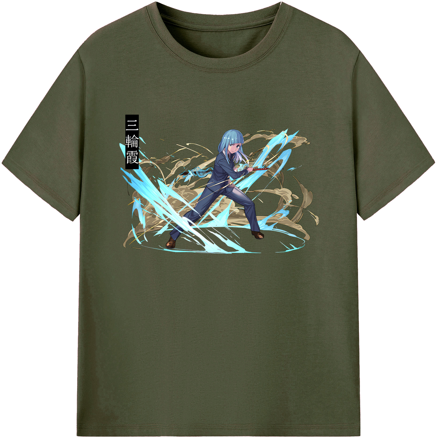 （画像用） 呪術廻戦 Jujutsu Kaisen 綿100％ メンズ半袖Tシャツ｜肌触りやわらか＆通気性